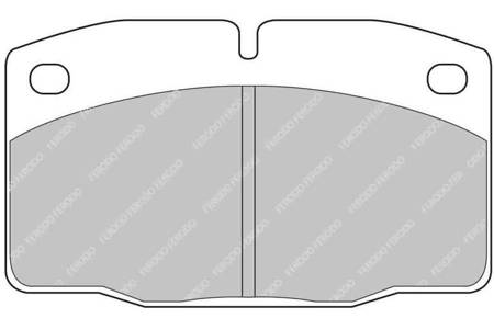 Ferodo Racing front brake pads DS3000 VAUXHALL NOVA Hatchback (S83) - FCP173R