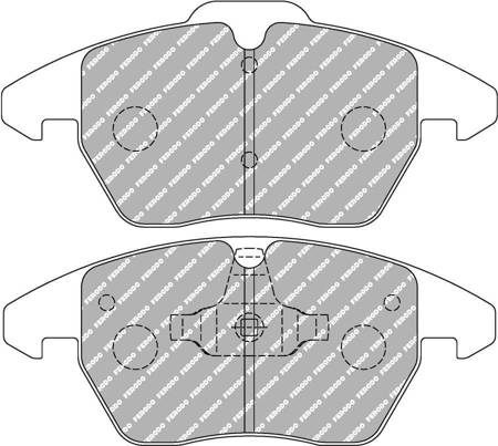 Ferodo Racing front brake pads DSUNO VOLKSWAGEN Caddy (III) - FCP1641Z