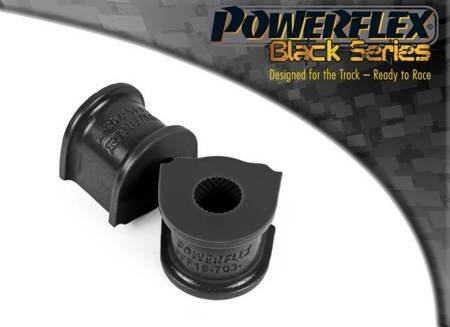 Front Anti Roll Bar Bush 18mm Powerflex Polyurethane Bush Fiat Stilo (2001 - 2010) PFF16-703-18BLK Diagram number: 3