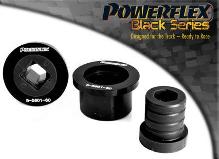 Front Wishbone Rear Bush, Aluminium Outer Powerflex Polyurethane Bush BMW 3 Series E46 (1999 - 2006) E46 Compact PFF5-5601-60BLK Diagram number: 1