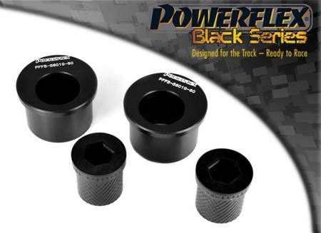 Front Wishbone Rear Bush, Caster Offset Powerflex Polyurethane Bush BMW 3 Series E46 (1999 - 2006) E46 Compact PFF5-5601G-60BLK Diagram number: 1