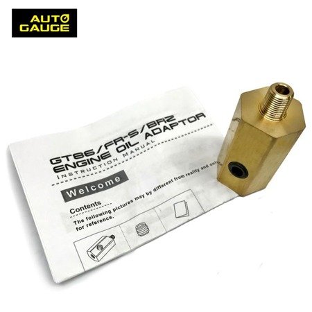 GT86 / BRZ Auto Gauge Oil Filter Adapter