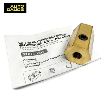 GT86 / BRZ Auto Gauge Oil Filter Adapter