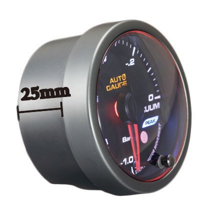 Gauge oil pressure Auto Gauge - SMOKE PW