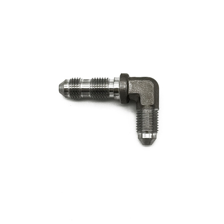 Goodridge 90° AN3 connector for bulkheads - stainless steel