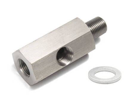 IRP M10x1 tee for 1/8&quot;NPT pressure sensor