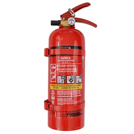 IRP PRO 2kg ABC attachment "J" fire extinguisher