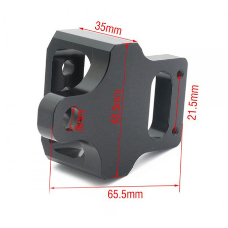 IRP bracket for mounting the MAC boost pressure control valve