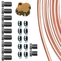 KIT for the construction of the brake system with manual and corrector