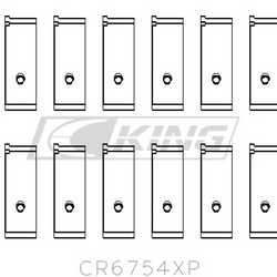 King Conrod Bearing Shell TOYOTA 2JZGE, 2JZGTE, 24V 3.0L - CR6754XP