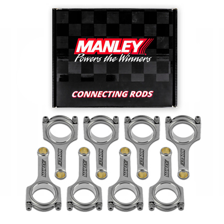 Manley Connecting Rods set for Chevrolet BBC H-Beam Conrod Set 6.385 Length 14062-8