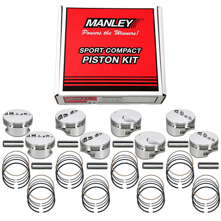 Manley Pistons Set for Ford 4.6 Modular 3.572 B 1.220 CH -23.00cc 594420CE-8