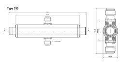 Mocal - Laminova oil cooler (heat exchanger)