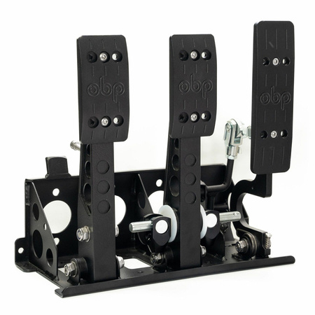 OBP Pro-Race V2 Floor Mounted Bulkhead Fit 3 Pedal System