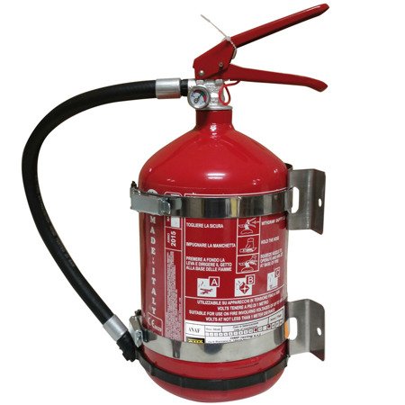 OMP hand fire extinguisher steel cylinder, 4 kg