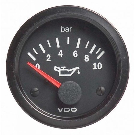 Oil pressure indicator VDO VISION 0-10 bar