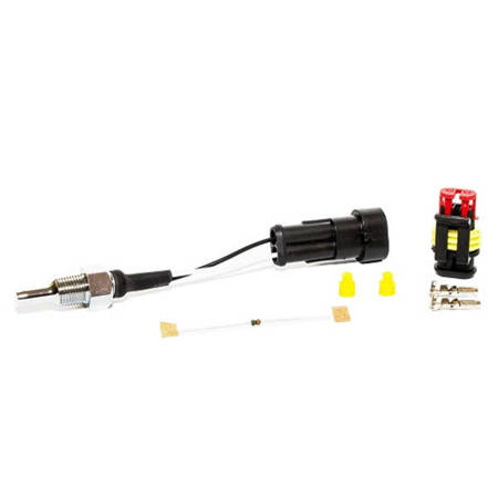 Oil / water temperature sensor with plug