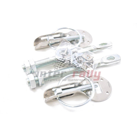 Pin fasteners for bonnet, stainless steel IRP - silver