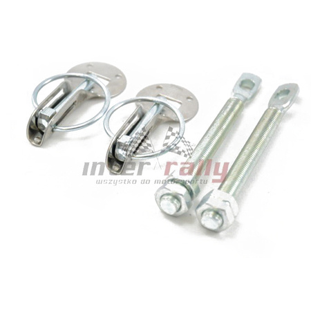 Pin fasteners for bonnet, stainless steel IRP - silver