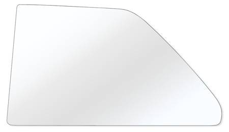 Polycarbonate rear side window for Mazda 2