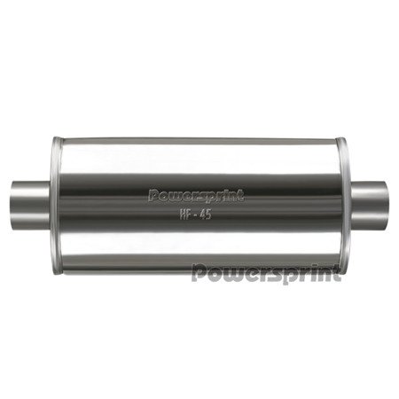 Powersprint HF-45 universal oval silencer