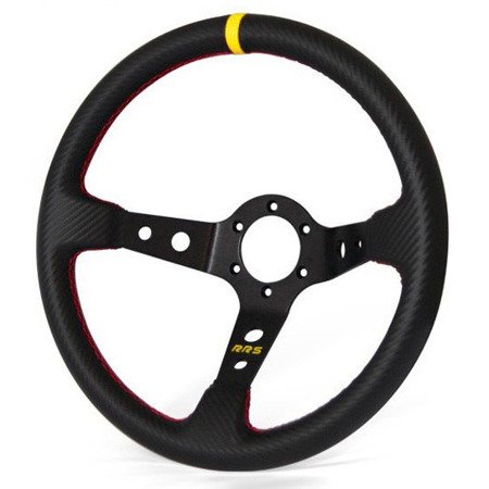 RRS CARBON LOOK 350/90 steering wheel