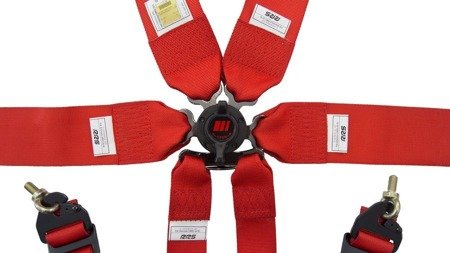 RRS R6 HANS FIA Ultralight seat belts - 6-point 2/3"