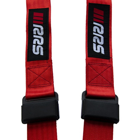 RRS Red 3 Point Belts - 2&quot;