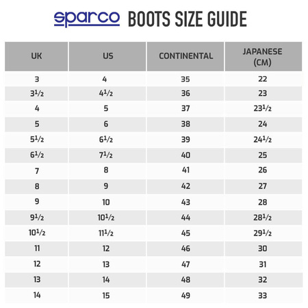 Sparco Chrono Mechanics Shoes