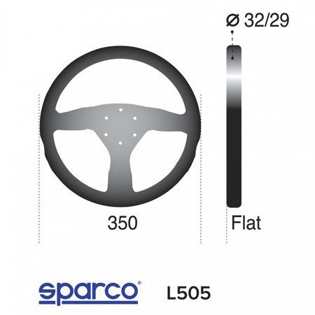 Sparco L505 steering wheel