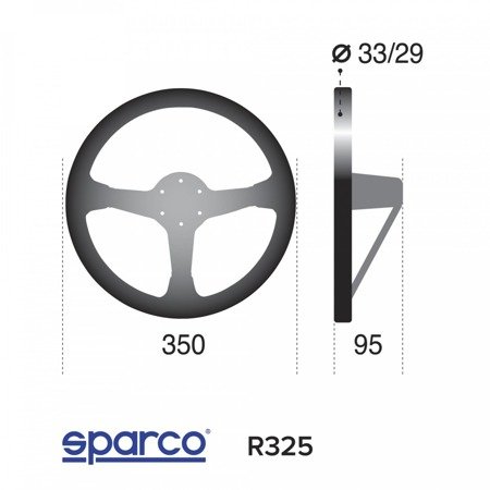 Sparco R325 steering wheel