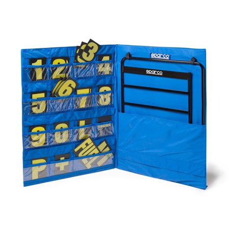 Sparco kit - board + number set + bag