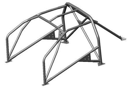Sparco roll cage for Fiat Panda 100HP