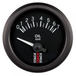 Stack electronic oil pressure indicator