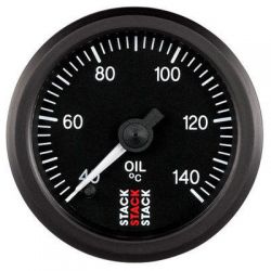 Stack electronic oil temp gauge