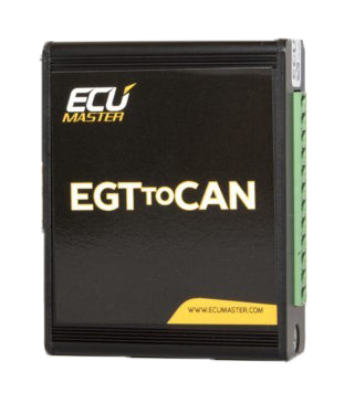 The Ecumaster EGT module is CAN