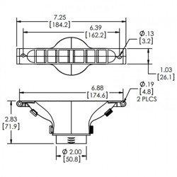 Universal Defrost / Demister Vent