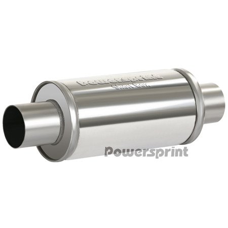 Universal Powersprint Short Box Round Muffler