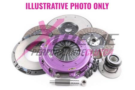 Xtreme Performance Chevrolet Corvette C5 - 270mm Organic Twin Plate Clutch Kit Incl Flywheel & CSC 1300Nm