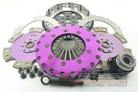 Xtreme Performance Ford Focus III / Mondeo IV / S-Max - 230mm Rigid Ceramic Twin Plate Clutch Kit Incl Flywheel & CSC 1800Nm