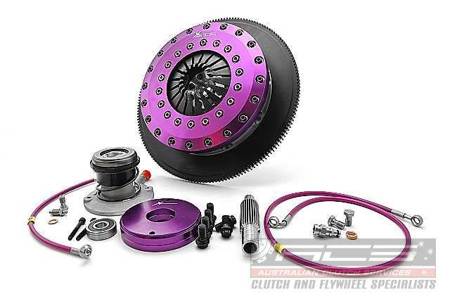Xtreme Performance Holden / HSV / Vauxhall - 230mm Carbon Blade Twin Plate Clutch Kit Incl Flywheel & CSC 1670Nm
