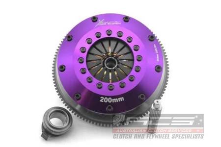 Xtreme Performance Mazda 323 C IV - 200mm Rigid Ceramic Twin Plate Clutch Kit Incl Flywheel 1200Nm