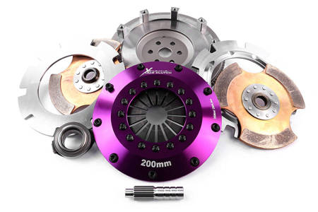 Xtreme Performance Mazda MX-5 NC - 200mm Rigid Ceramic Twin Plate Clutch Kit Incl Flywheel 1200Nm