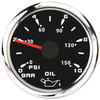 Auto Gauge Oil Pressure Gauge - 7 COLOR