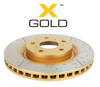 DBA disc brake Street Series - X-GOLD front - DBA2246X AUDI Q7 4L PORSCHE Cayenne 92A 9PA VOLKSWAGEN Touareg 1st Gen