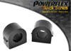 Front Anti Roll Bar Mounting Bush 25mm (2 Piece) Powerflex Polyurethane Bush Cadillac BLS (2005 - 2010) PFF80-1203-25BLK Diagram number: 3