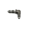 Goodridge 90° AN3 connector for bulkheads - stainless steel