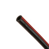 Goodridge cotton reinforced rubber cable/hose with black synthetic rubber outer covering.