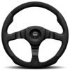 MOMO Dark Fighter steering wheel