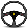 MOMO leather steering wheel Model 80